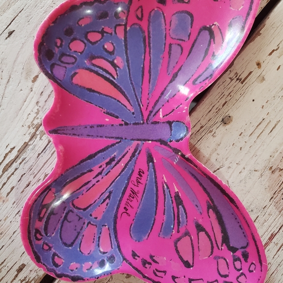 Set of 8 RARE VINTAGE ANDY WARHOL Butterfly Plates - Picture 7 of 7